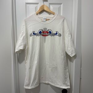 Overkill surf Labbat blue White Graphic T-Shirt men’s XL vintage